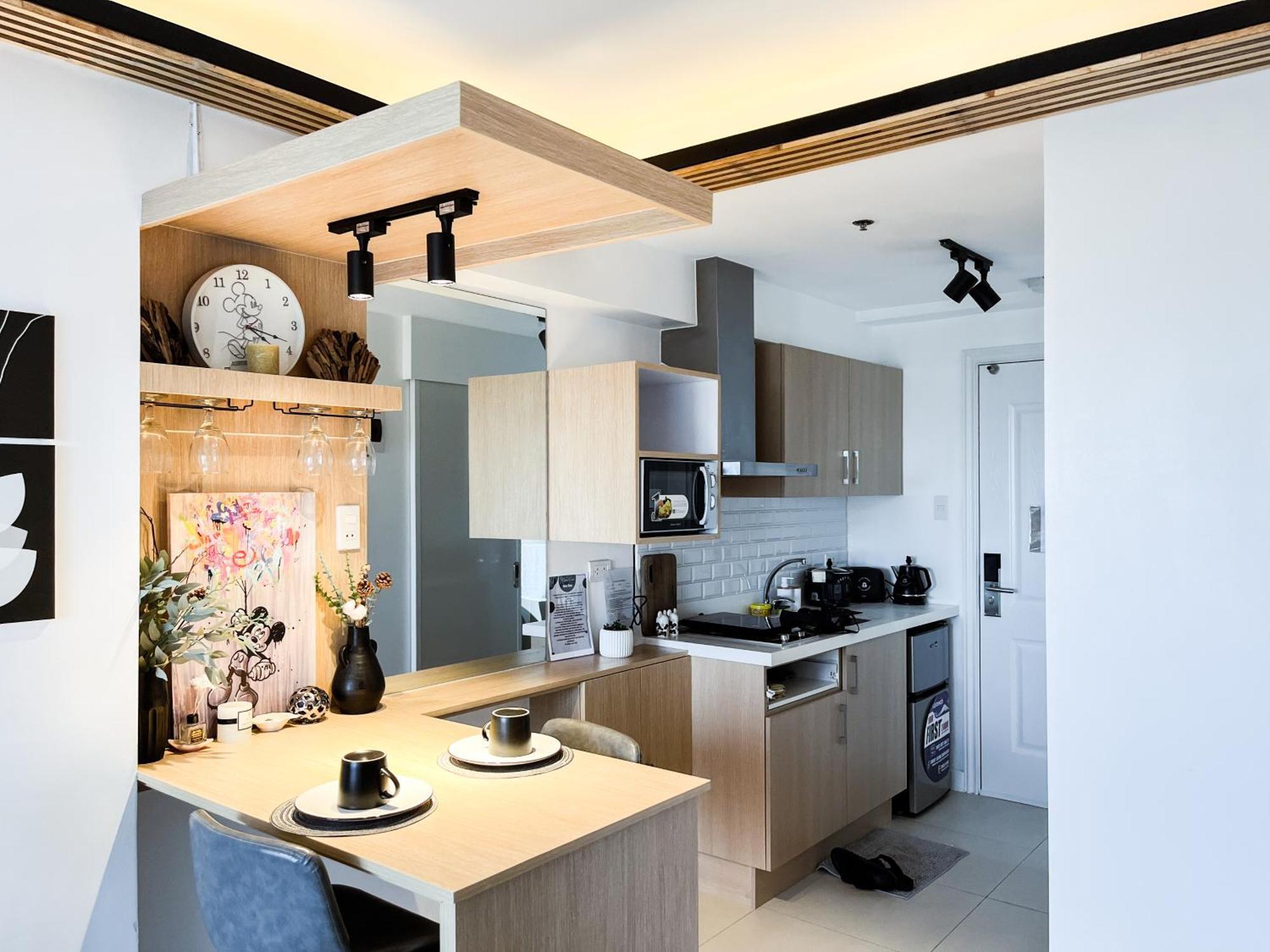 Quezon City Manila Stylish Studio Unit With A Mickey Vibe Apartman Kültér fotó