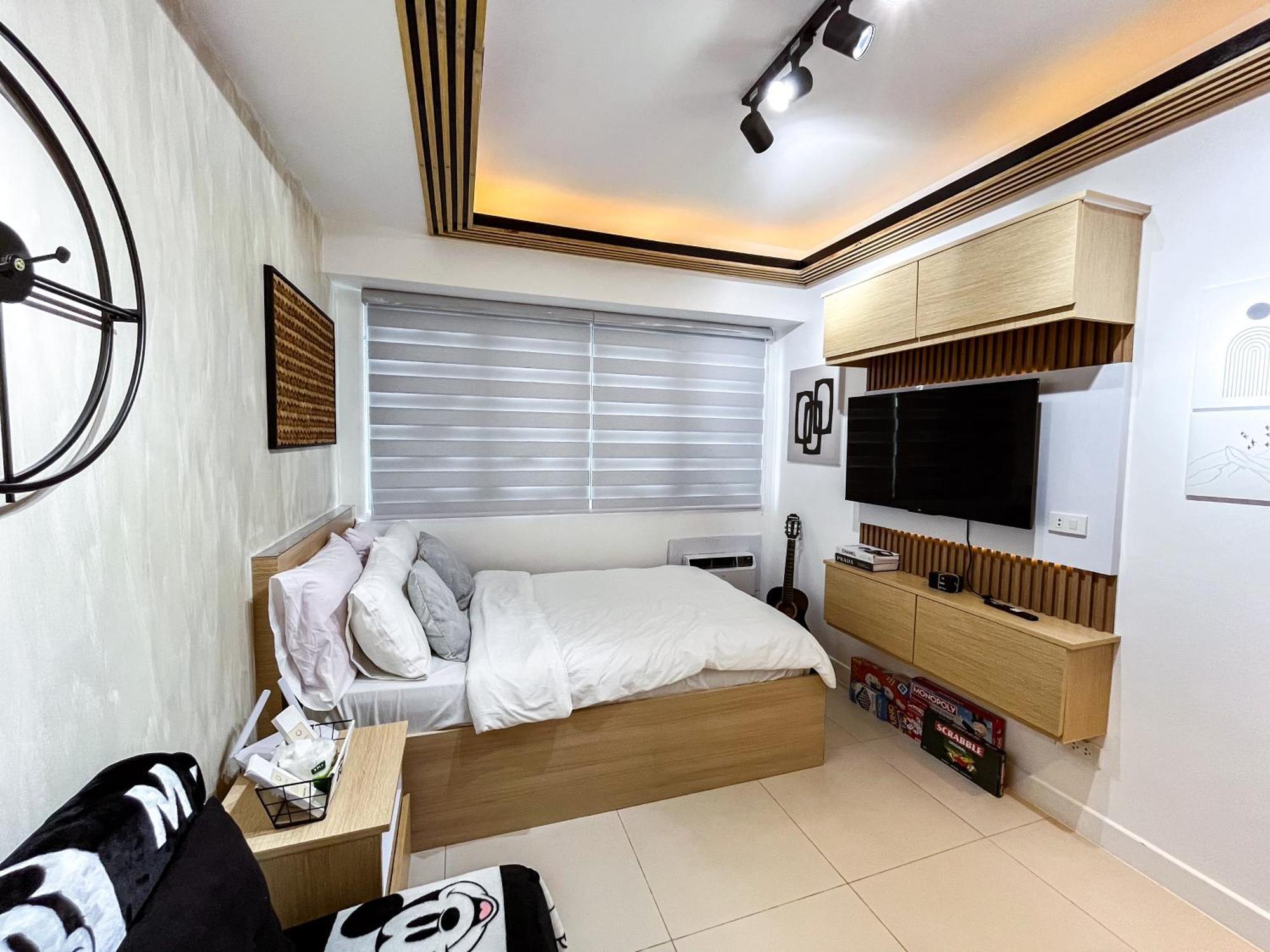 Quezon City Manila Stylish Studio Unit With A Mickey Vibe Apartman Kültér fotó