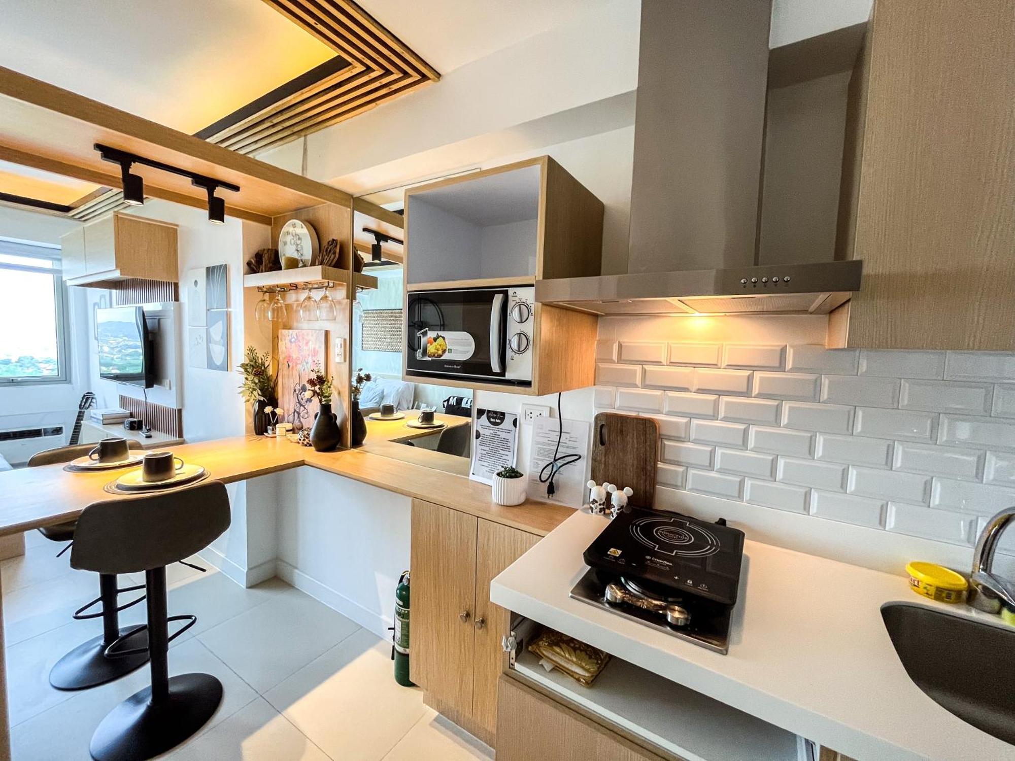 Quezon City Manila Stylish Studio Unit With A Mickey Vibe Apartman Kültér fotó